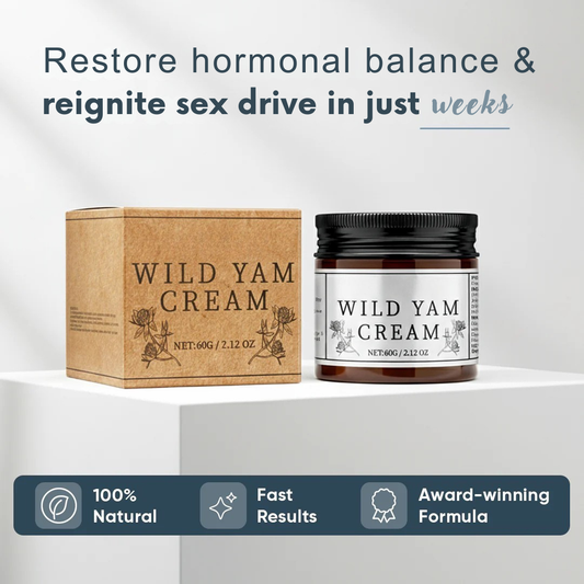 Wild Yam Cream For Hormonal Balance